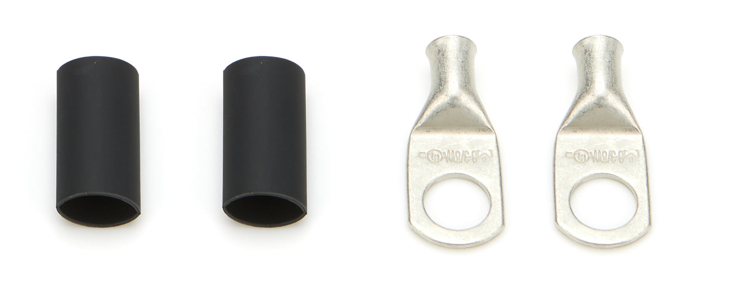 QUICKCAR RACING PRODUCTS Ring Terminals 5/16in 6 Ga w/Heat Shrink Ignitions and Electrical Wiring Components main image