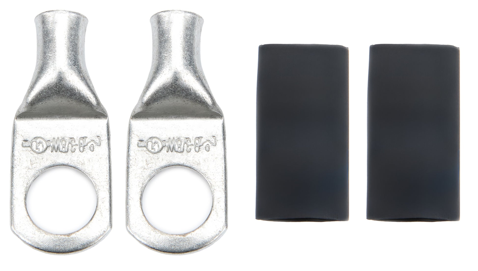 QUICKCAR RACING PRODUCTS Ring Terminals 3/8in 6 Ga w/Heat Shrink Ignitions and Electrical Wiring Components main image