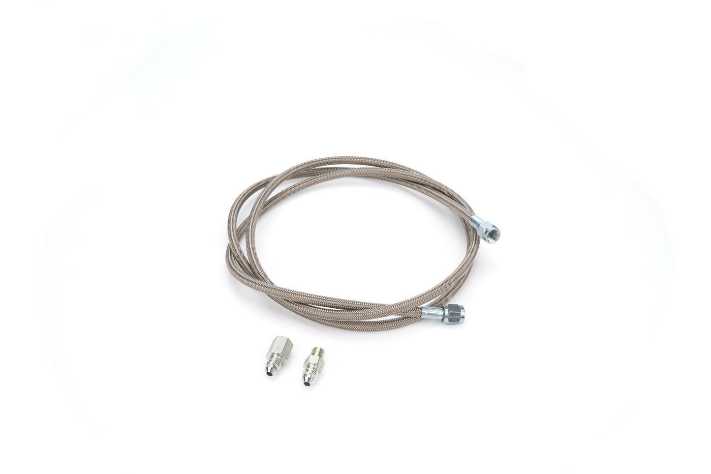 QUICKCAR RACING PRODUCTS Gauge Line Kit 72in 1/8npt - 4an Fittings Hoses and Valves Hose, Line and Tubing main image