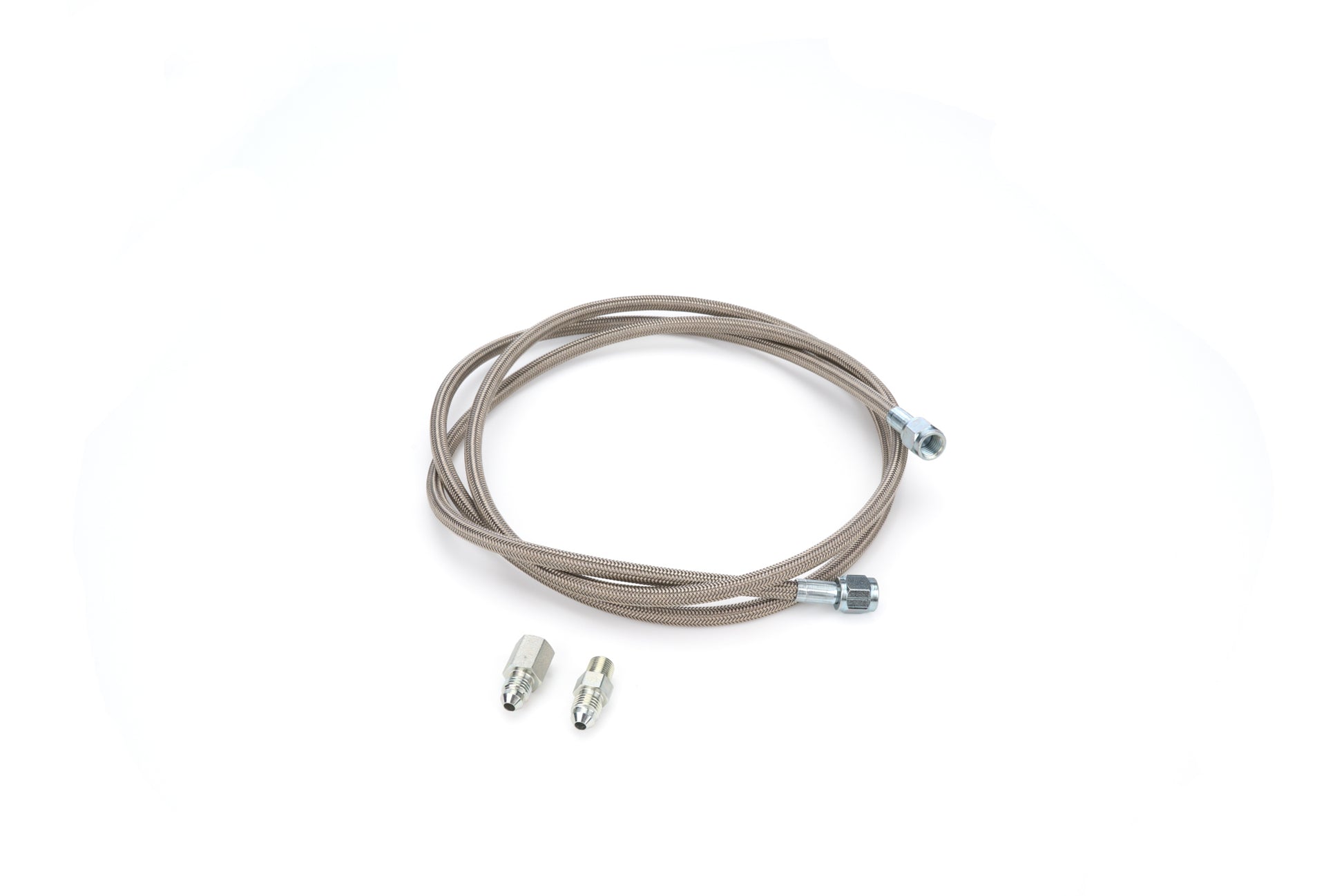 QUICKCAR RACING PRODUCTS Gauge Line Kit 72in 1/8npt - 4an Fittings Hoses and Valves Hose, Line and Tubing main image