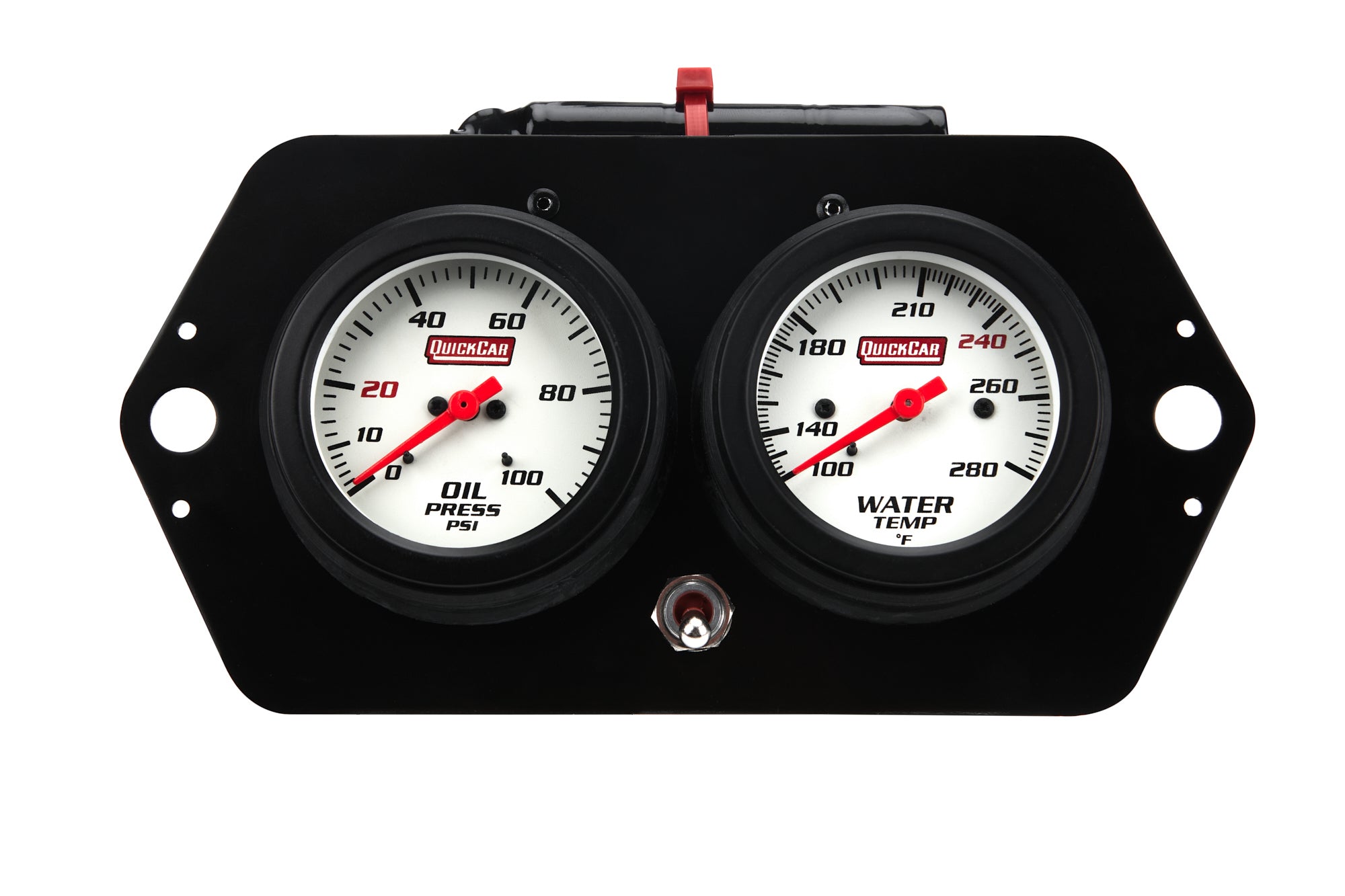 Quickcar Racing Products Extreme QuickCar Sprint Gauge Panel OP/WT Gauge Kits Analog Gauge Kits main image