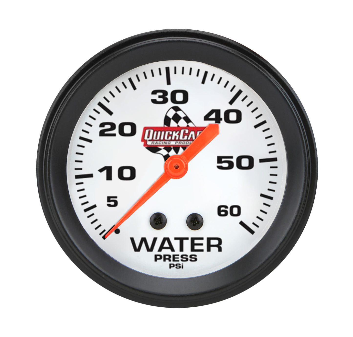 QUICKCAR RACING PRODUCTS Water Pressure Gauge 0-60PSI 2-5/8in Gauges and Accessories Individual Gauges main image