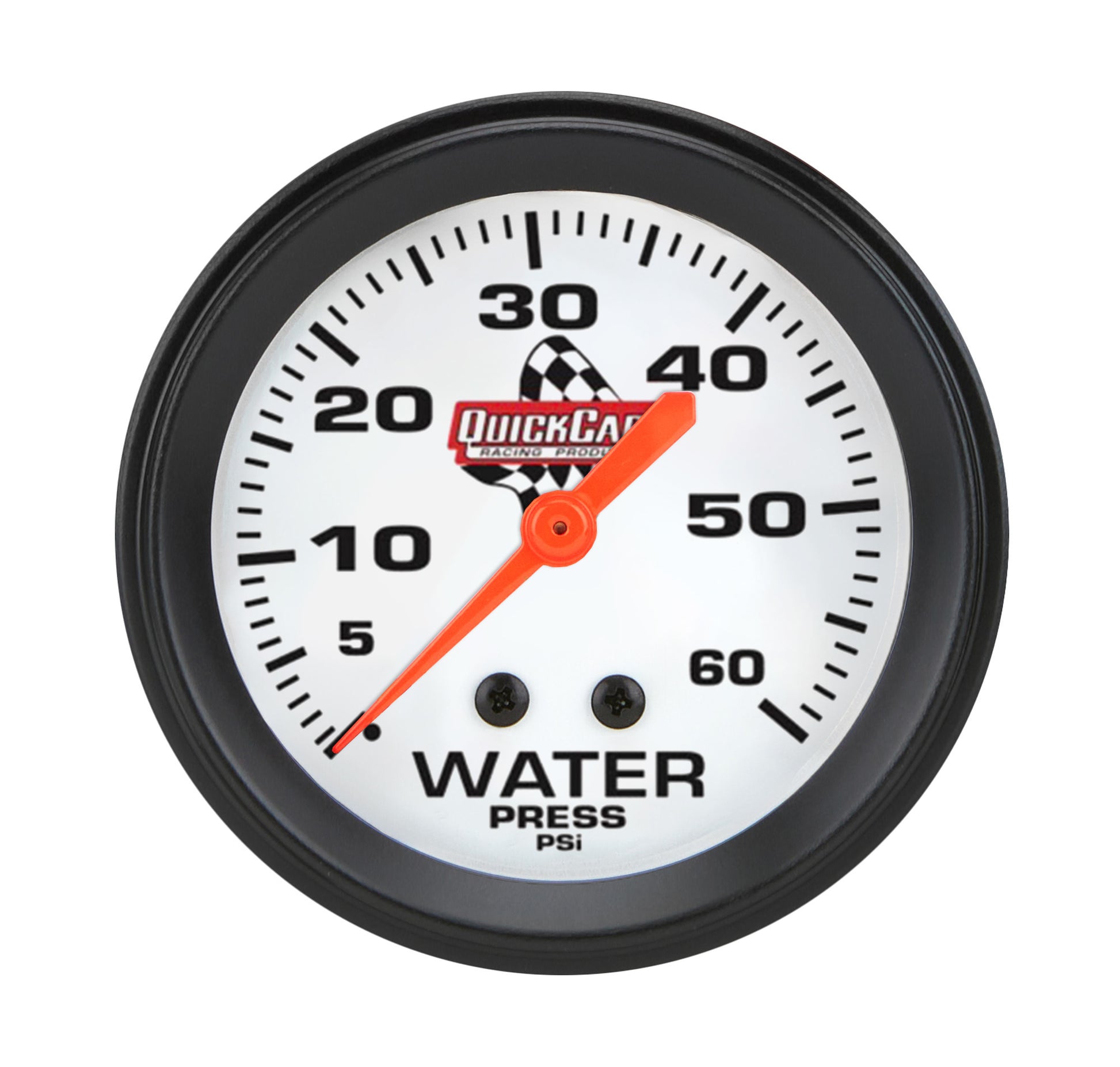 QUICKCAR RACING PRODUCTS Water Pressure Gauge 0-60PSI 2-5/8in Gauges and Accessories Individual Gauges main image