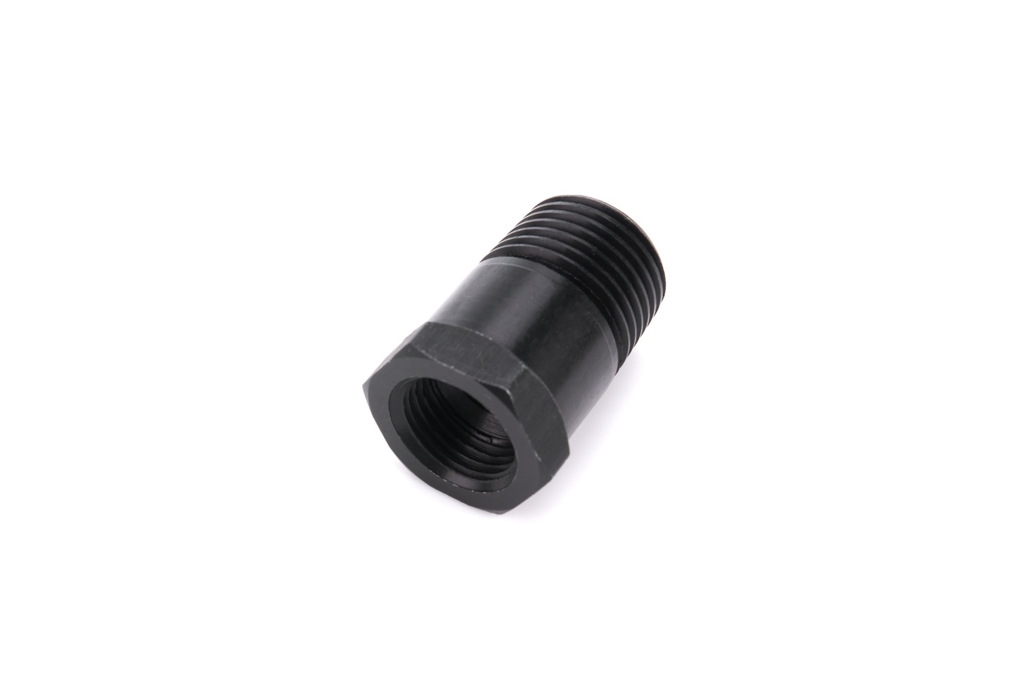 Quickcar Racing Products Temp Adapter Long Alum 1/2in NPT Fittings and Plugs AN-NPT Fittings and Components main image