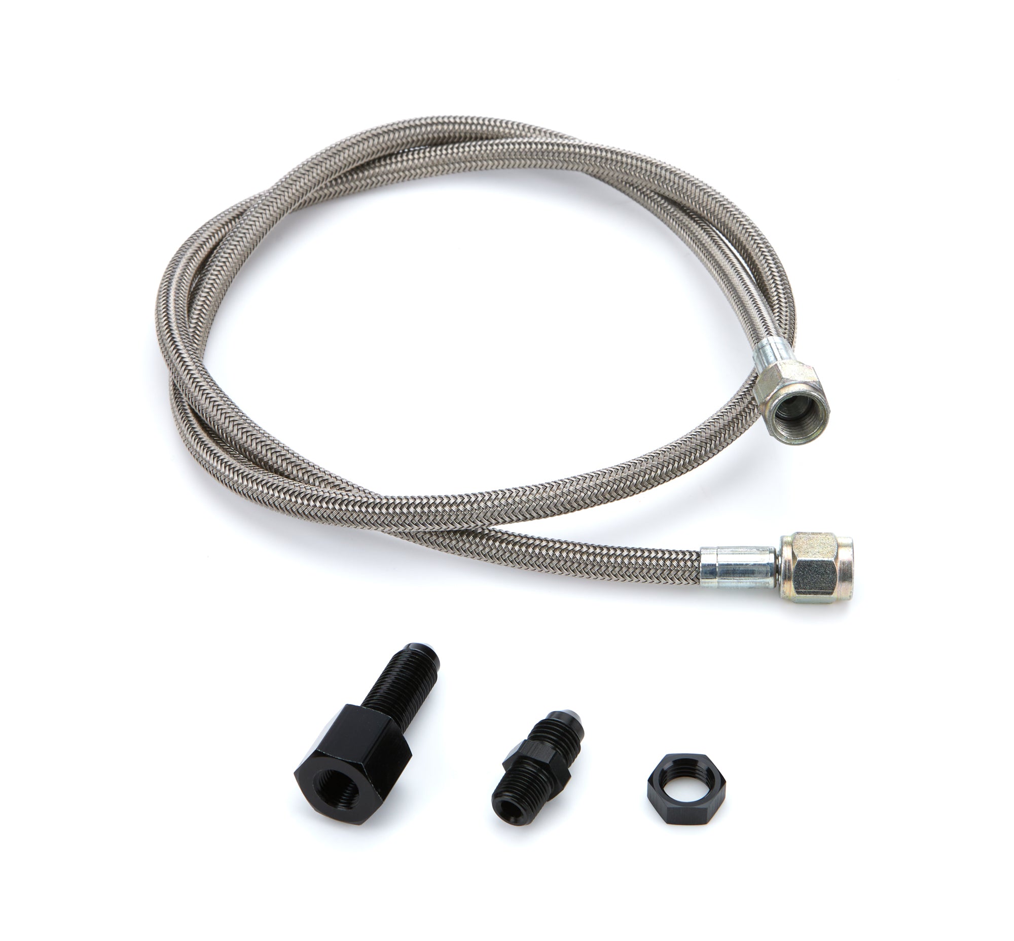 Quickcar Racing Products Line Kit 36in Steel Braided Hose, Line and Tubing Gauge Line Kits main image