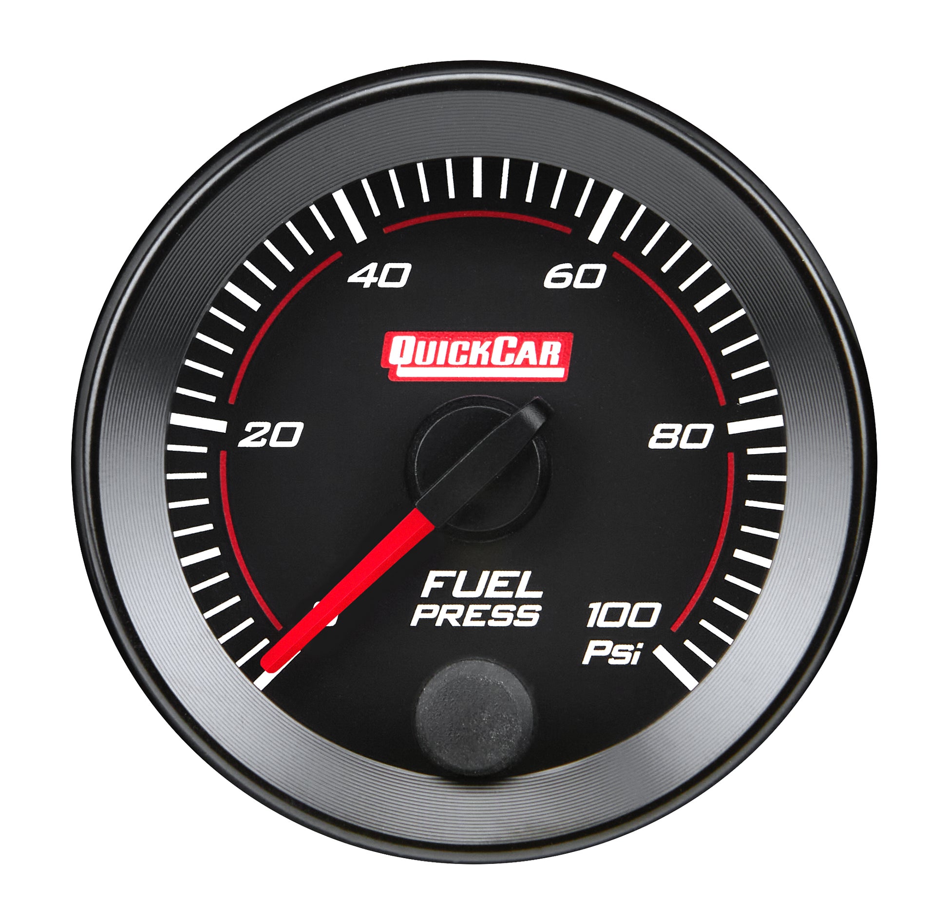QUICKCAR RACING PRODUCTS RedLine  Gauge 2-1/16in Fuel Pressure  0-100psi Gauges and Accessories Individual Gauges main image