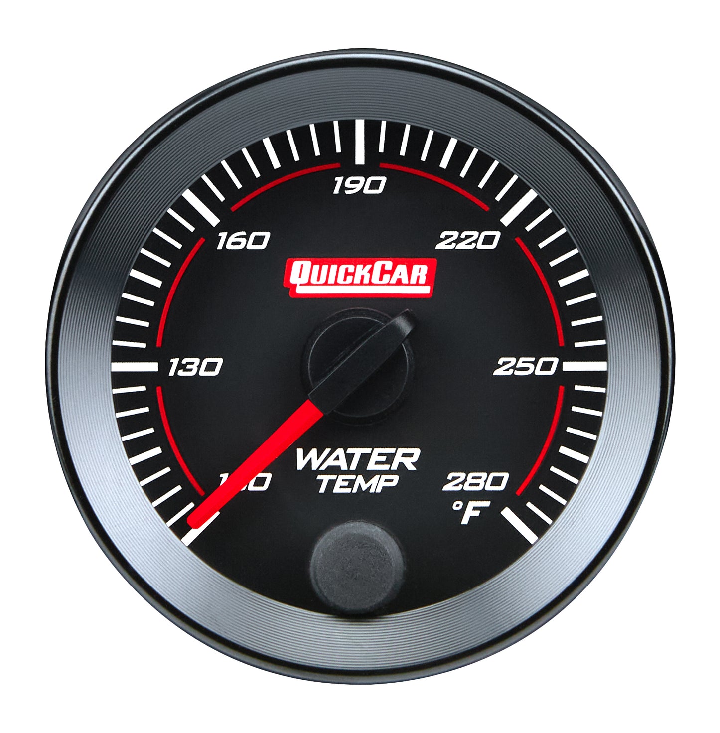 QUICKCAR RACING PRODUCTS RedLine  Gauge 2-1/16in Water Temp 100-280F Gauges and Accessories Individual Gauges main image