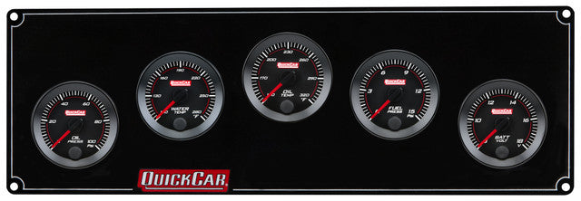 QUICKCAR RACING PRODUCTS RedLine Panel 2-1/16in OP/WT/OT/FP15/VT Gauges and Accessories Gauge Kits main image