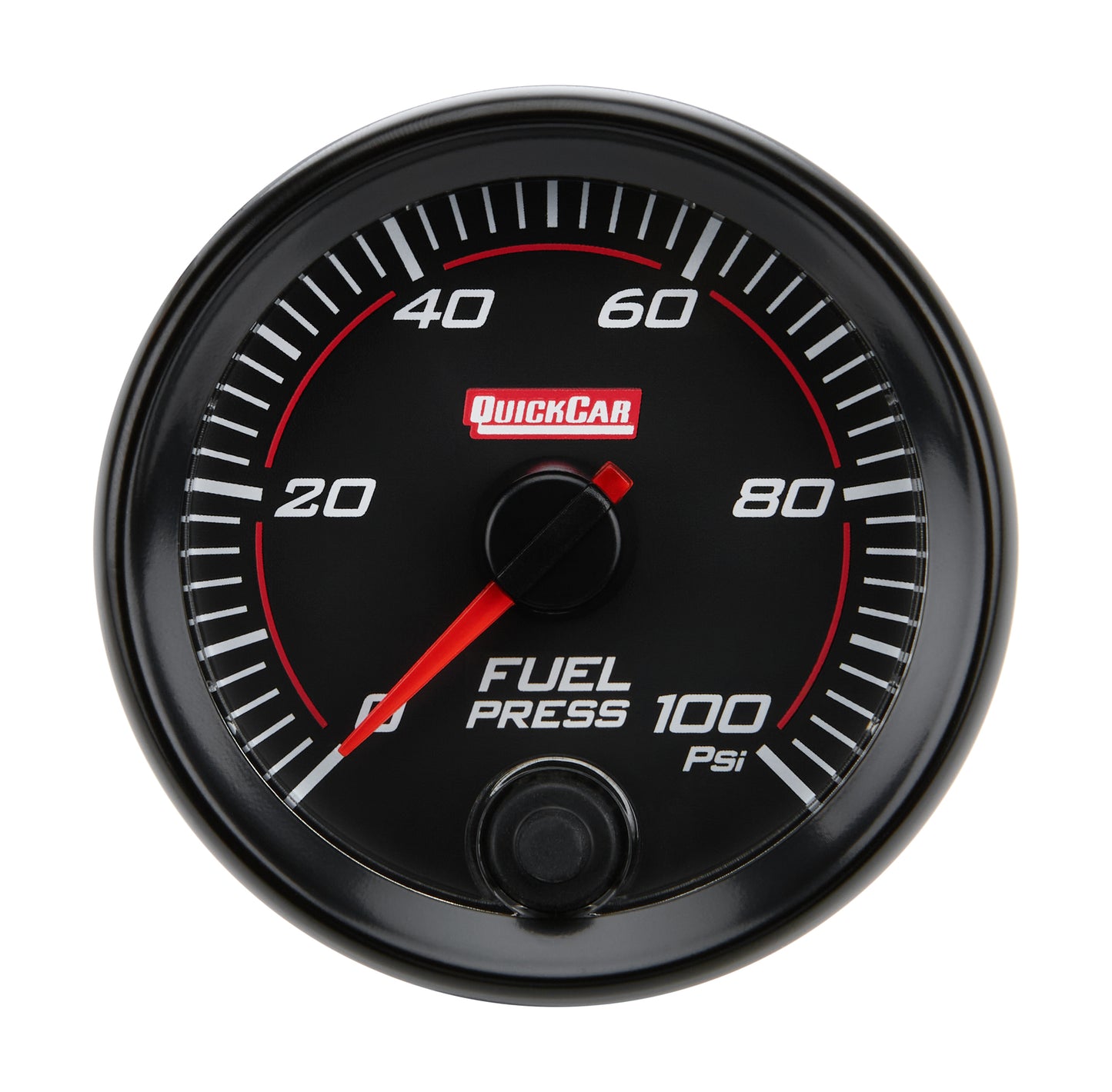 QUICKCAR RACING PRODUCTS RedLine  Gauge 2-5/8in Fuel Pressure  0-100psi Gauges and Accessories Individual Gauges main image
