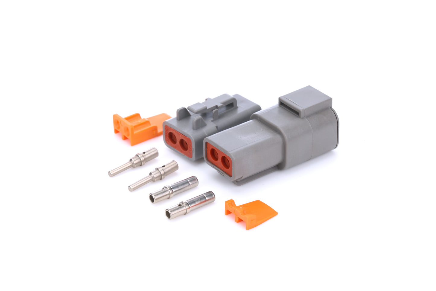 QUICKCAR RACING PRODUCTS Deutsch Connector - 2 Pin Kit DTP Ignitions and Electrical Wiring Components main image