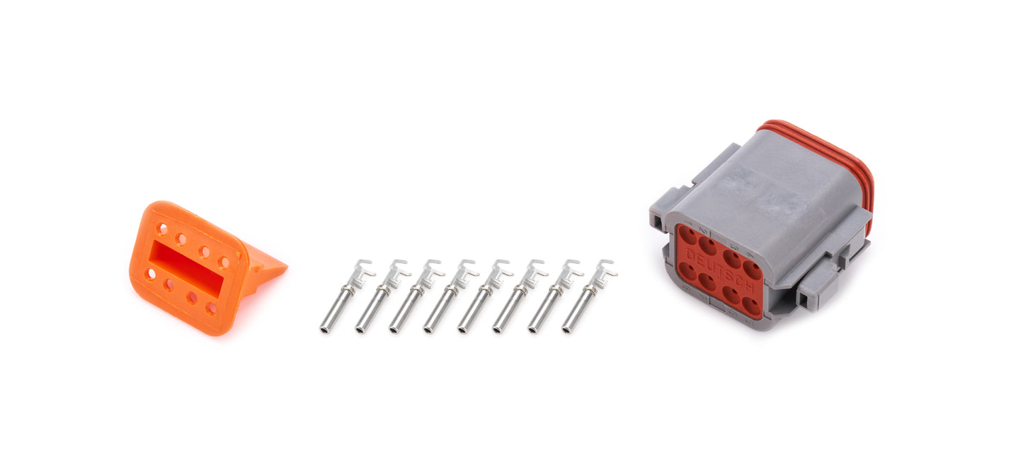Quickcar Racing Products Plug Deutsch 8 Pin  Wiring Components Wiring Connectors and Terminals main image