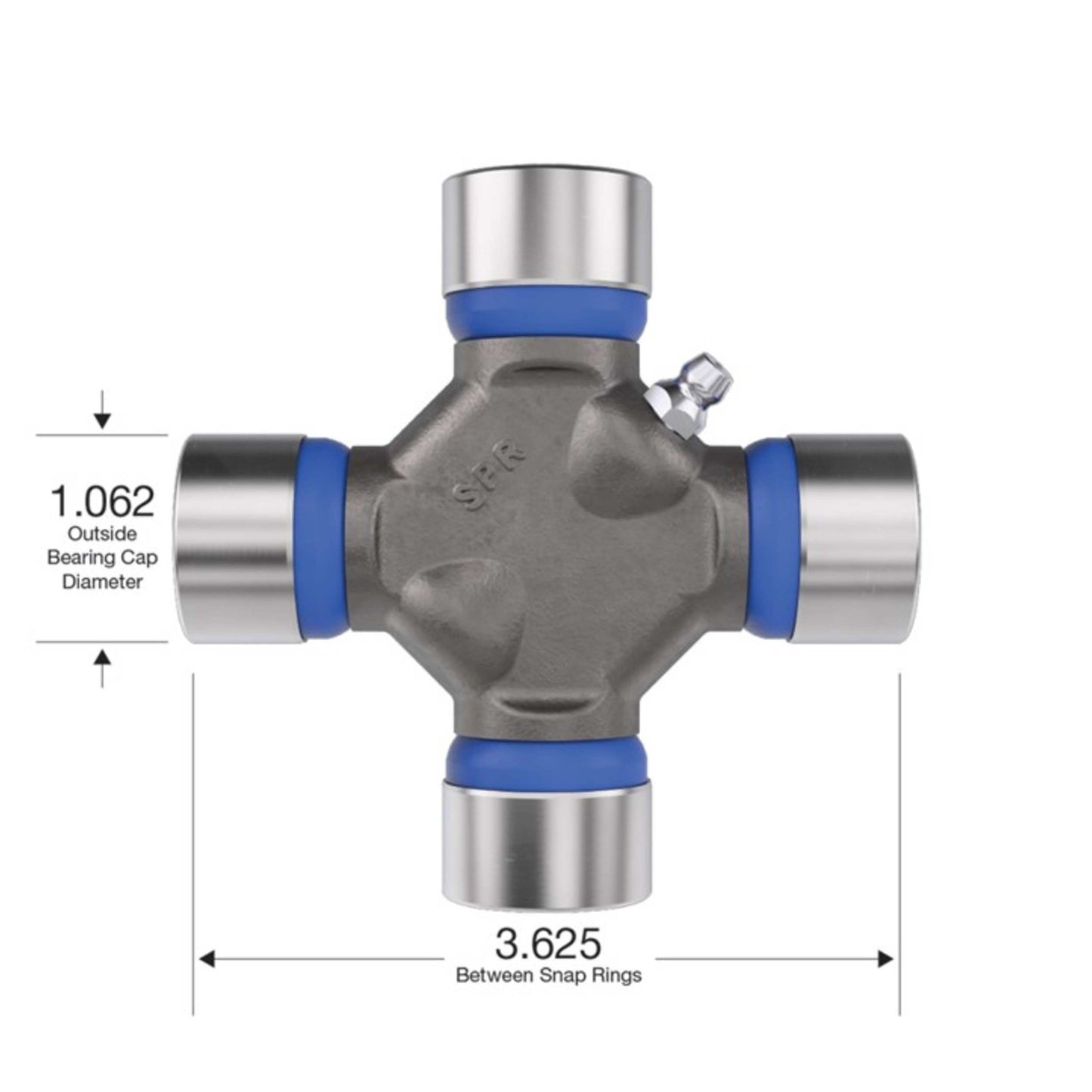 Dana Spicer Chassis Universal Joint 1330 Ser ies OSR 1.062 Cap DAN5-213X