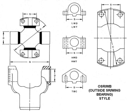 Spicer Universal Joint 5-291X