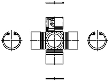 Spicer Universal Joint 7687200600160