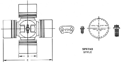 Spicer Universal Joint SPL170-4X