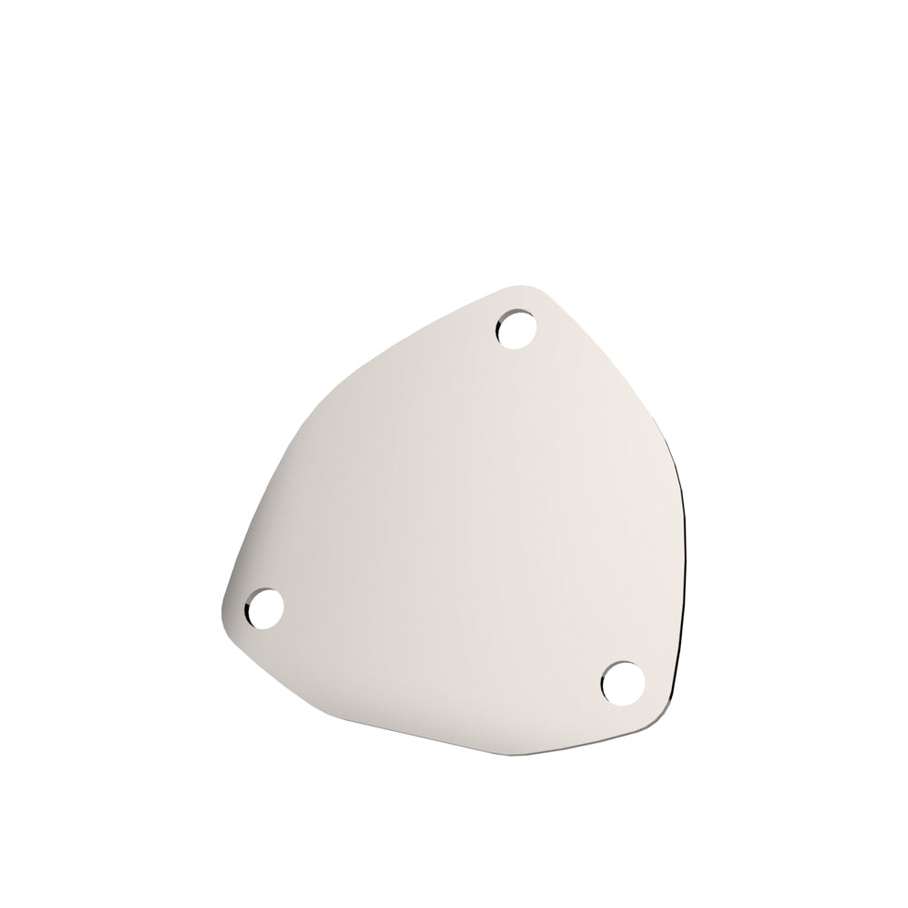 QUICK TIME PERFORMANCE 3.5in 3 Bolt Cover Plate Exhaust Exhaust Pipes, Systems and Components main image