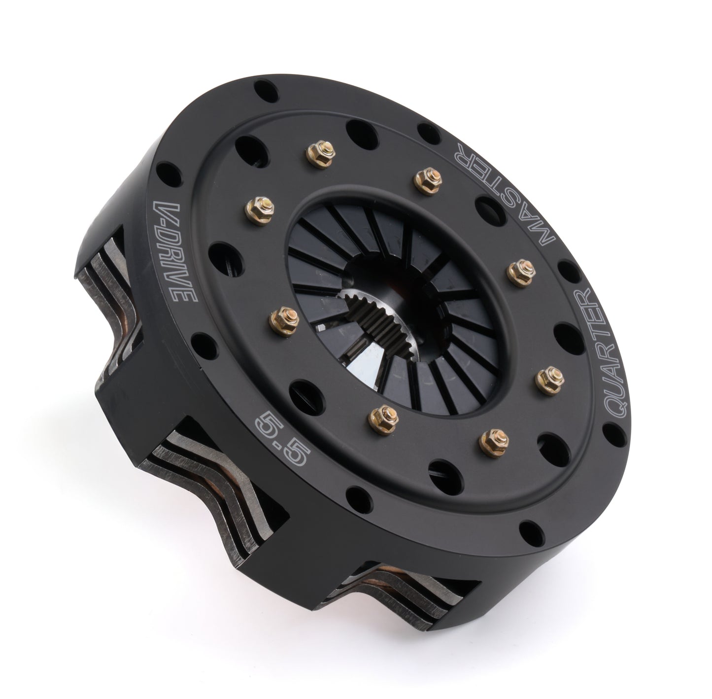 QUARTER MASTER 5.5IN V-Drive Clutch 3 Disc 29 Spline Drivetrain Clutches and Components main image