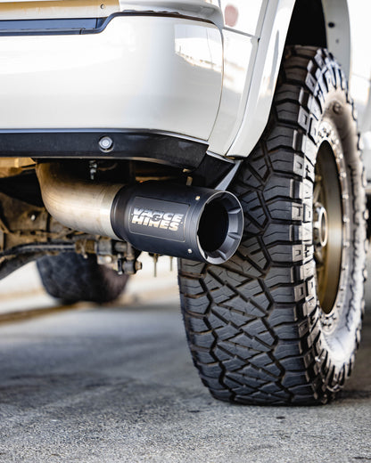 Vance and Hines Vance & Hines 4inX5inX12in Universal Exhaust Tip Eliminator Black Catback Exhaust 46910