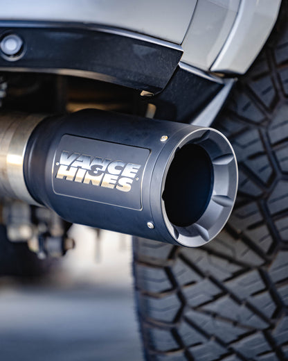 Vance and Hines Vance & Hines 5inX6.5inX16in Universal Exhaust Tip Eliminator for Black Catback Exhaust 46908