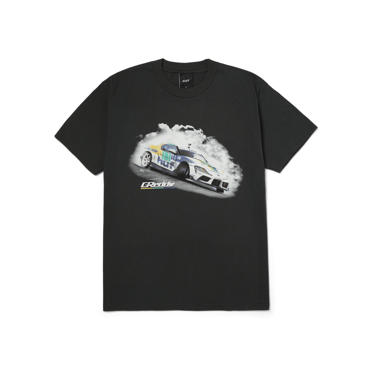 GReddy HUF x GReddy Racing Performance (oversized) Tee - Washed Black