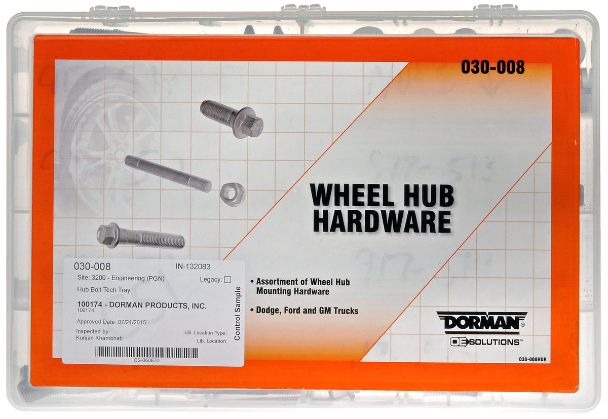 Dorman - OE Solutions Hub Bolt Tech Tray 030-008