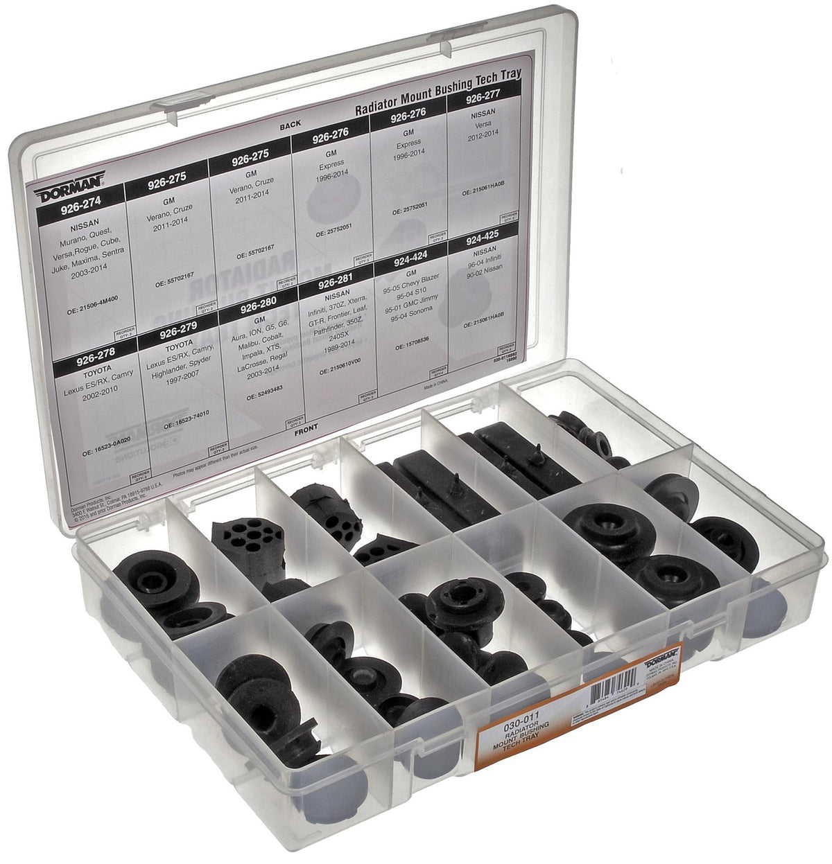 Dorman OE Solutions Radiator Mount Bushing Tech Tray 030-011