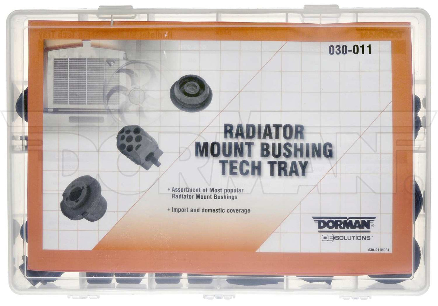 Dorman OE Solutions Radiator Mount Bushing Tech Tray 030-011