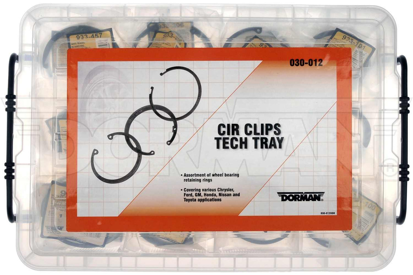 Dorman Retaining Clip Assortment 36 Clips