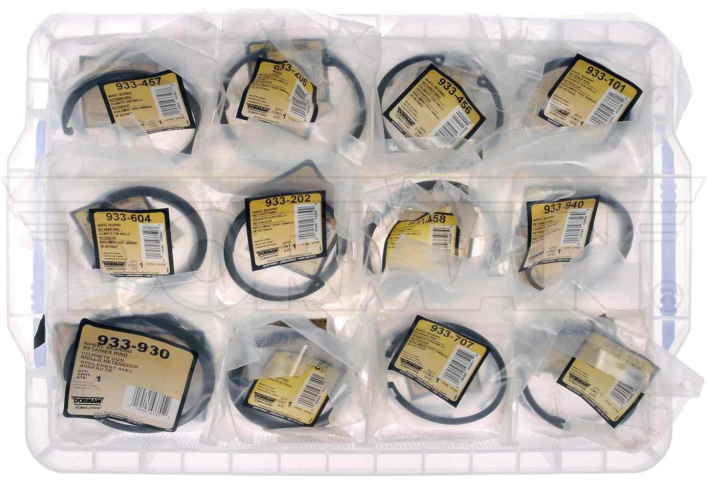 Dorman Retaining Clip Assortment 36 Clips