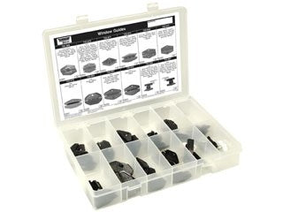 Dorman Autograde Window Guide Tech Tray with 48 Piece Assortment and Visual Reference Guide 030-202