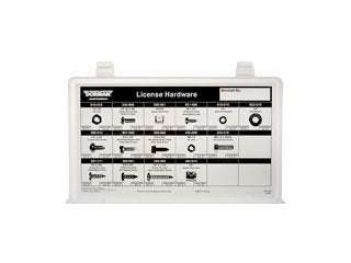 Dorman Automotive Maintenance Tech Trays - License Plate Fasteners