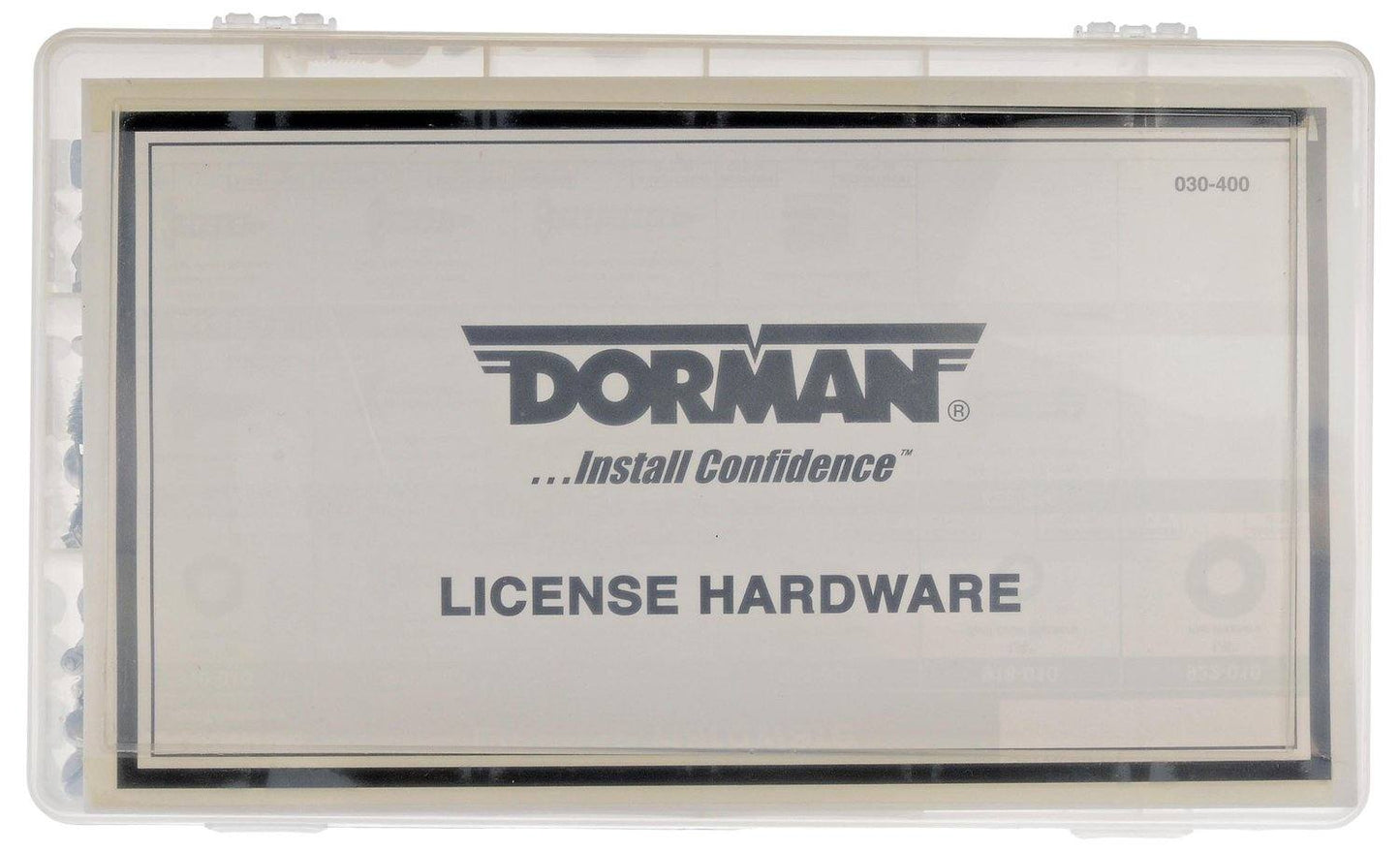 Dorman - Autograde License Plate Fastener Assortment for Automotive Maintenance Tech Trays 030-400