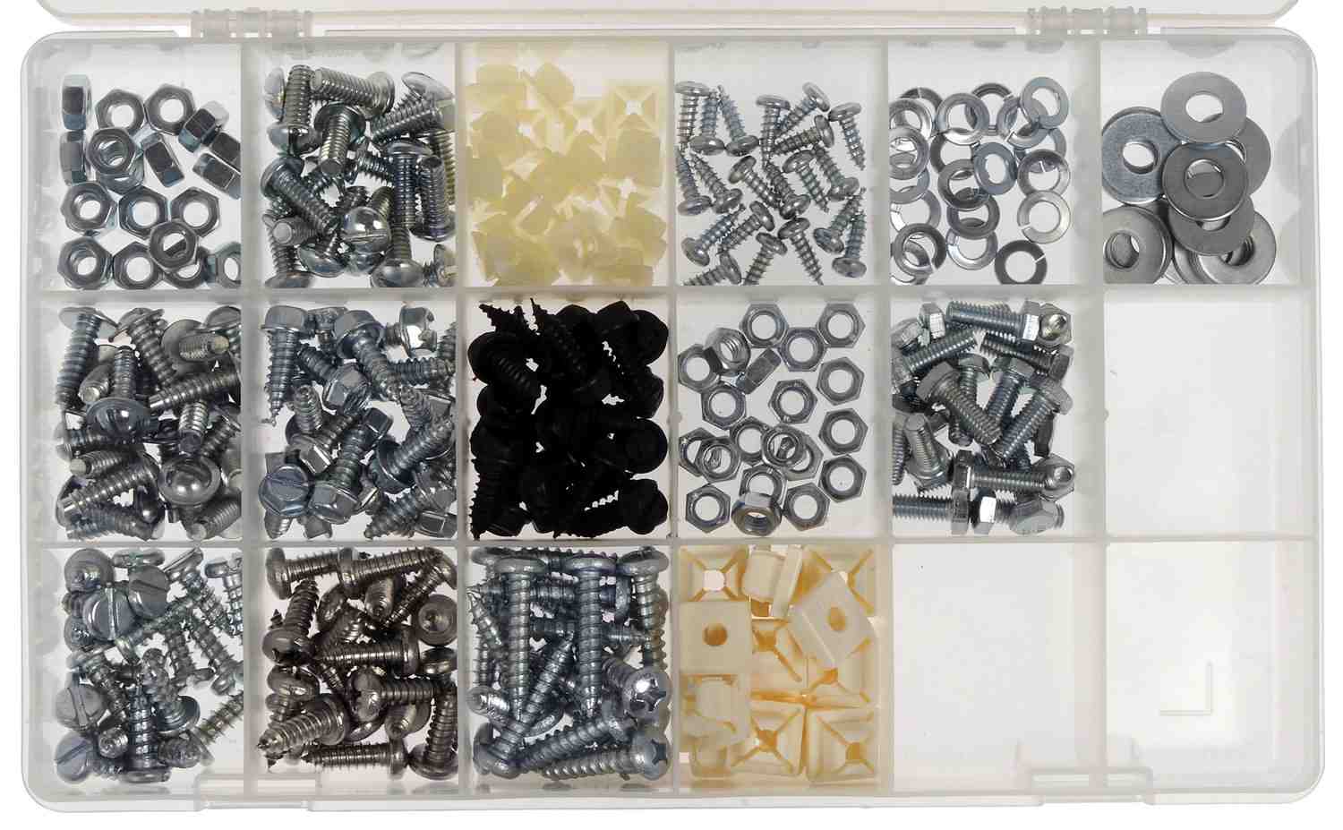 Dorman Automotive Maintenance Tech Trays - License Plate Fasteners