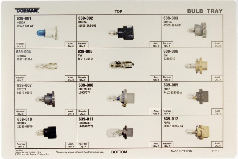 Dorman - OE Solutions Multi-Purpose Light Bulb Kit 030-401