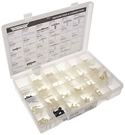 Dorman Autograde 115 Piece Vacuum Connector and Tee Assortment Tech Tray 030-496