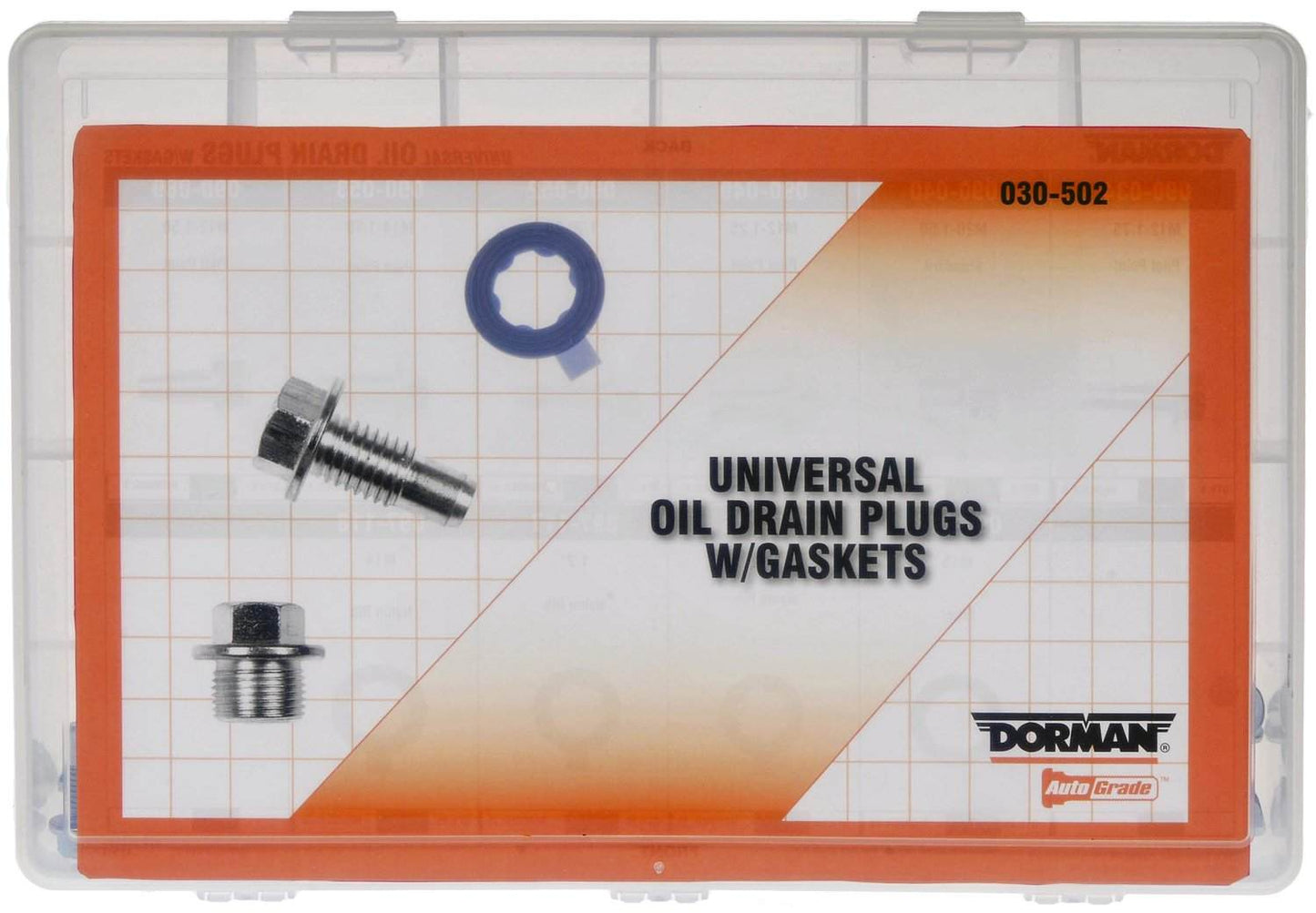 Dorman Oil Drain Plug With Gasket Tech Tray 030-502