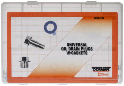 Dorman Oil Drain Plug With Gasket Tech Tray 030-502