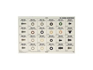 Dorman Oil Change Tech Tray 4 Pilot Point Plugs, 14 Gaskets & 6 Splash Shield
