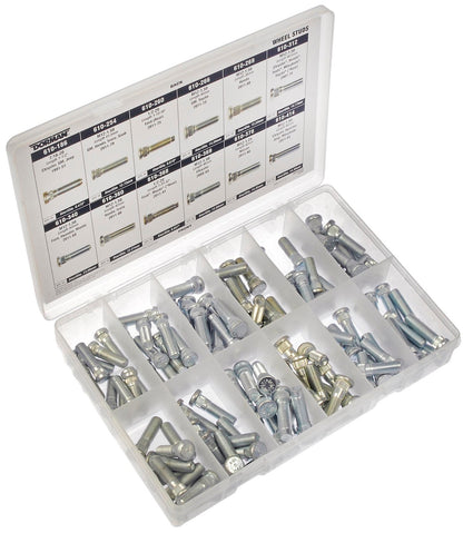 Dorman Autograde Wheel Lug Stud Tech Tray with 12 SKUs and Visual Guide 030-612