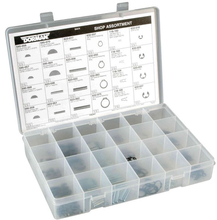 Dorman Autograde 900 Piece Hardware Assortment for Automotive Household and Industrial Repairs 030-630