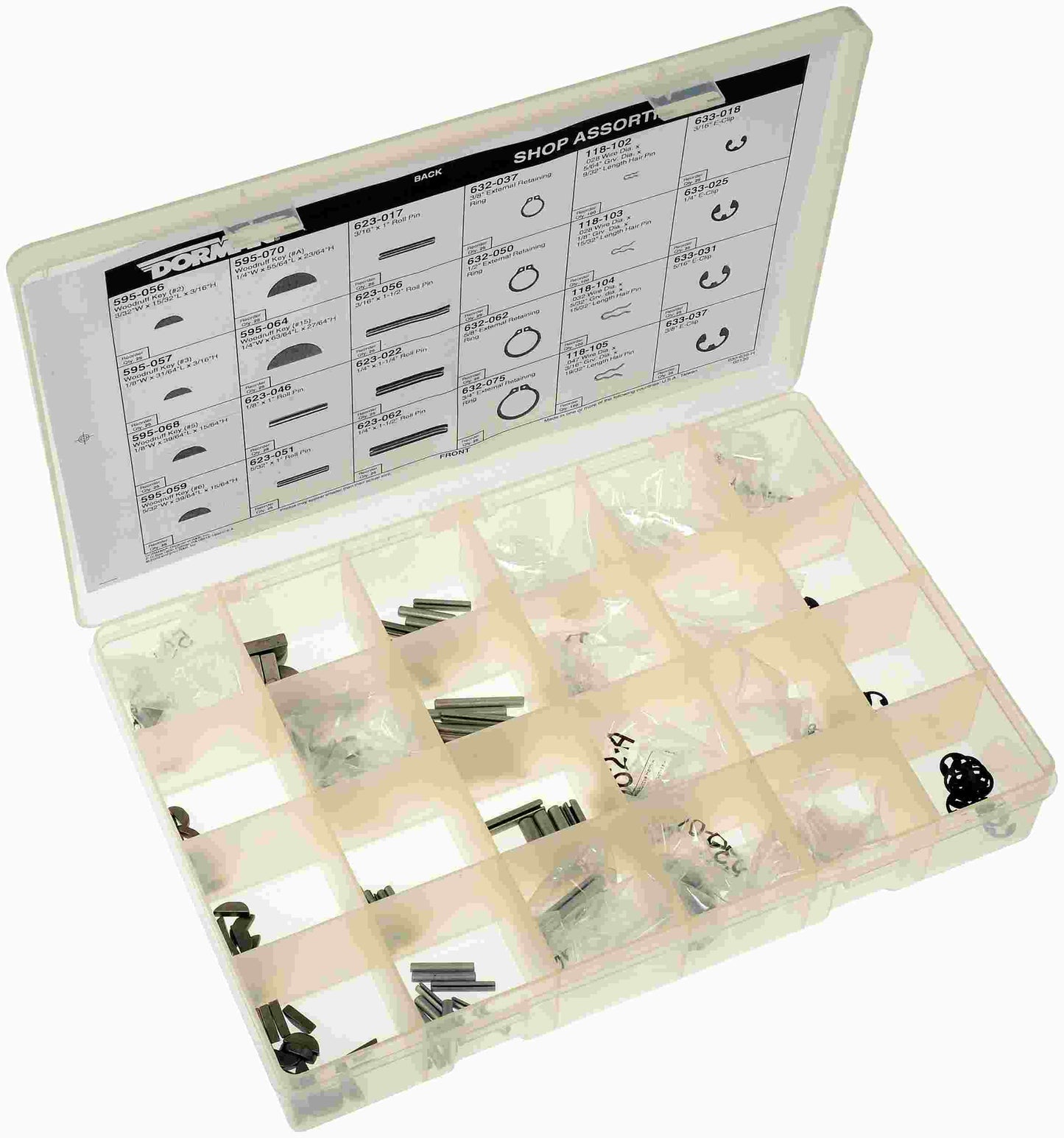 Dorman Autograde 900 Piece Hardware Assortment for Automotive Household and Industrial Repairs 030-630