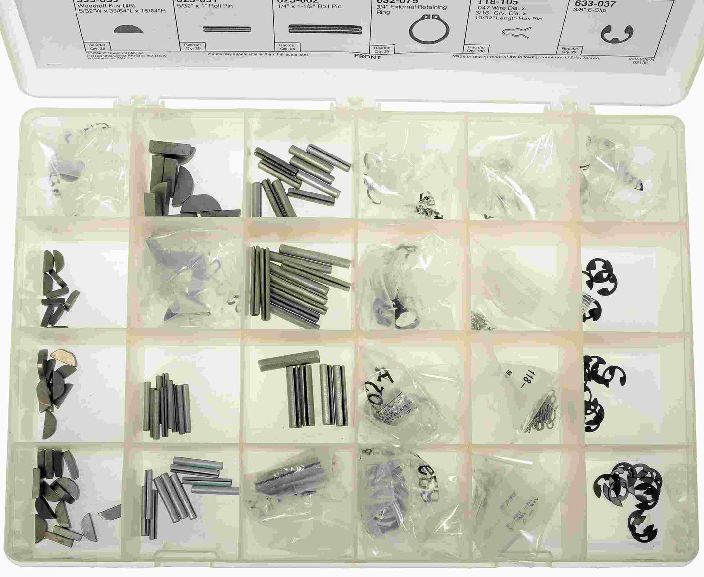 Dorman Autograde 900 Piece Hardware Assortment for Automotive Household and Industrial Repairs 030-630