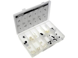 Dorman Autograde Push-in Nylon Panel Retainer Assortment with Reusable Tray 030-709