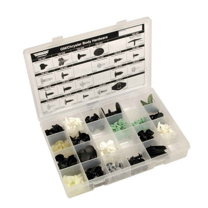 Dorman Autograde Body Retainer Tech Tray with 272 Piece Assortment for Automotive Repair 030-720