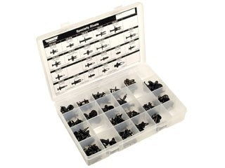Dorman Autograde Body Retainer Tech Tray with Push-in and Screw-in Assortment for Automotive Repair 030-728