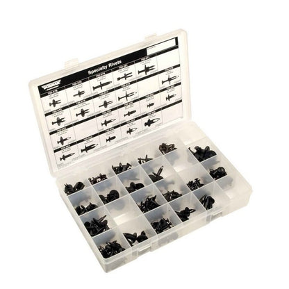 Dorman Autograde Body Retainer Tech Tray with Push-in and Screw-in Assortment for Automotive Repair 030-728
