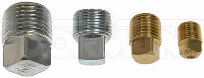 Dorman Pipe Plug Assortment 1/8 1/4 3/8 1/2 with Corrosion-Resistant Material 090-000CD