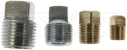 Dorman Pipe Plug Assortment 1/8 1/4 3/8 1/2 with Corrosion-Resistant Material 090-000CD