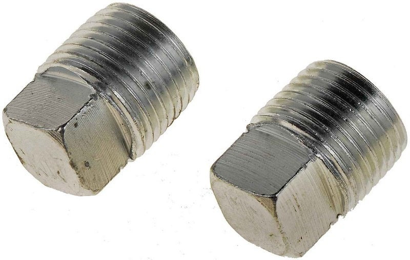 Dorman Autograde Square Head Pipe Plug 1/2-14 NPT with 9/16 In Head for Leak Free Repair 090-002