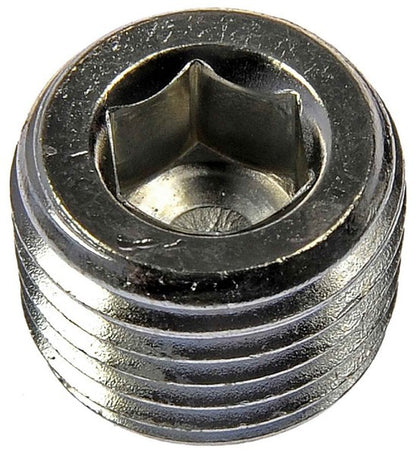 Dorman Autograde Engine Oil Pump Drain Plug 1/4-18 NPT for Ford and GM 090-026